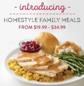 Bakers Square Homestyle Family Meal