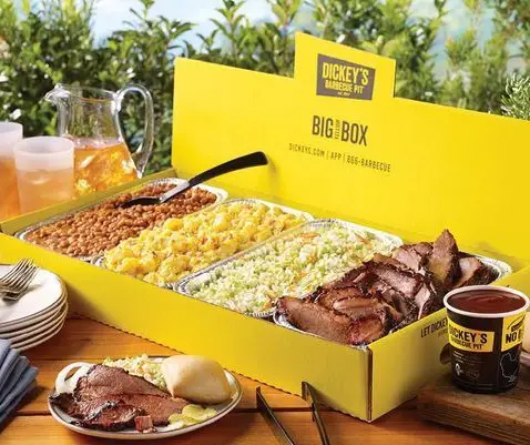 Dickey's BBQ Pit Introduces Carryout Big Yellow Box Buffet