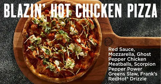Blaze Pizza Unveils New Blazin' Hot Chicken Pizza ...