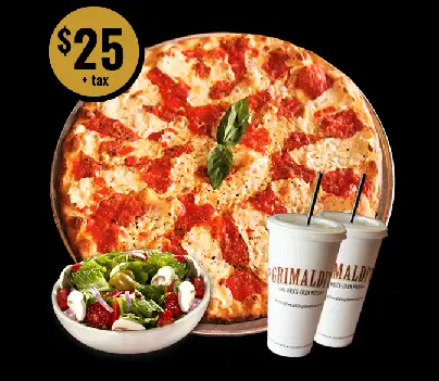 Grimaldi's Offers Carry-Out Meal Deals for A Limited Time