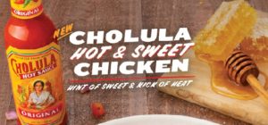 Qdoba Cholula Hot and Sweet chicken