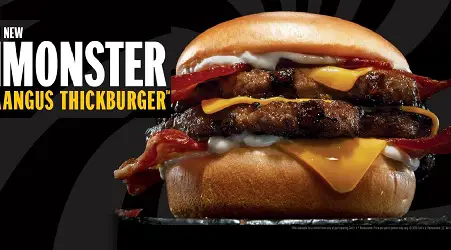 Carl's Jr. Introduces New Monster Angus Thickburger For A Limited Time