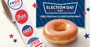 Krispy Kreme FREE Original Glazed Doughnut