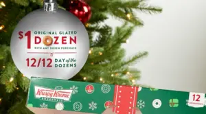 Krispy Kreme $1 Original Glazed Dozen