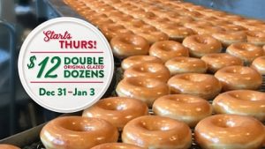 Krispy Kreme $12 Double Original Glazed Dozens