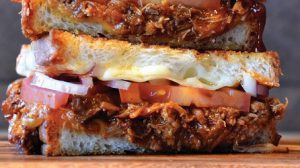 Graddy’s BBQ Pulled Pork Grilled Cheese