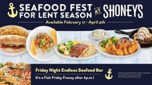 Shoney’s Seafood Fest for Lenten Season